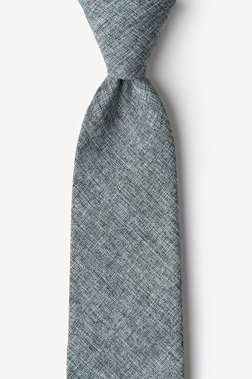 Galveston Charcoal Tie