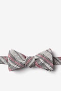 Katy Charcoal Skinny Bow Tie Photo (0)