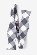 Kent Charcoal Self-Tie Bow Tie Photo (1)