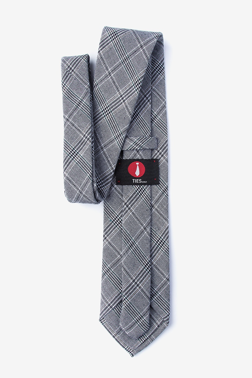 Lima Charcoal Extra Long Tie Photo (1)