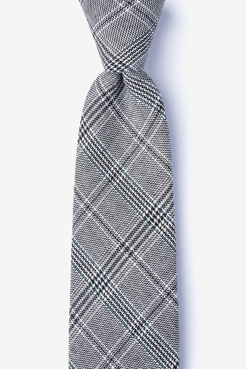 Lima Charcoal Extra Long Tie Photo (0)