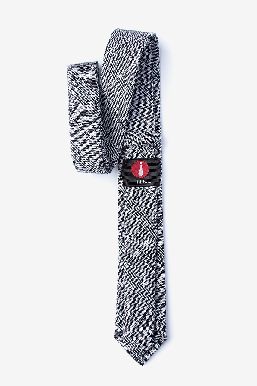 Lima Charcoal Skinny Tie Photo (1)