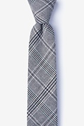 Lima Charcoal Skinny Tie Photo (0)