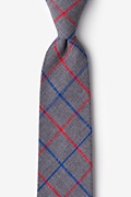 Maricopa Charcoal Extra Long Tie Photo (0)