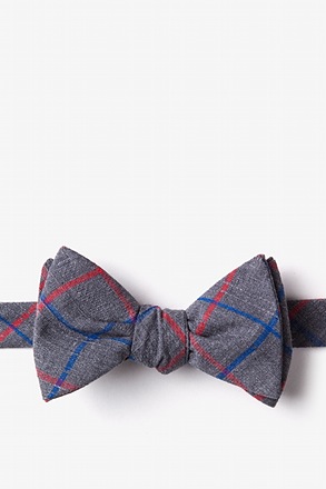 Maricopa Charcoal Self-Tie Bow Tie
