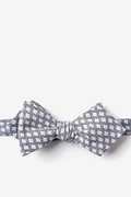 Poway Charcoal Diamond Tip Bow Tie Photo (0)