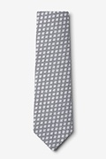 Poway Charcoal Extra Long Tie Photo (1)