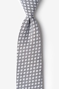 Poway Charcoal Extra Long Tie Photo (0)