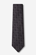 Prescott Charcoal Extra Long Tie Photo (1)