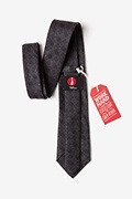 Prescott Charcoal Extra Long Tie Photo (2)