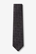 Prescott Charcoal Skinny Tie Photo (1)