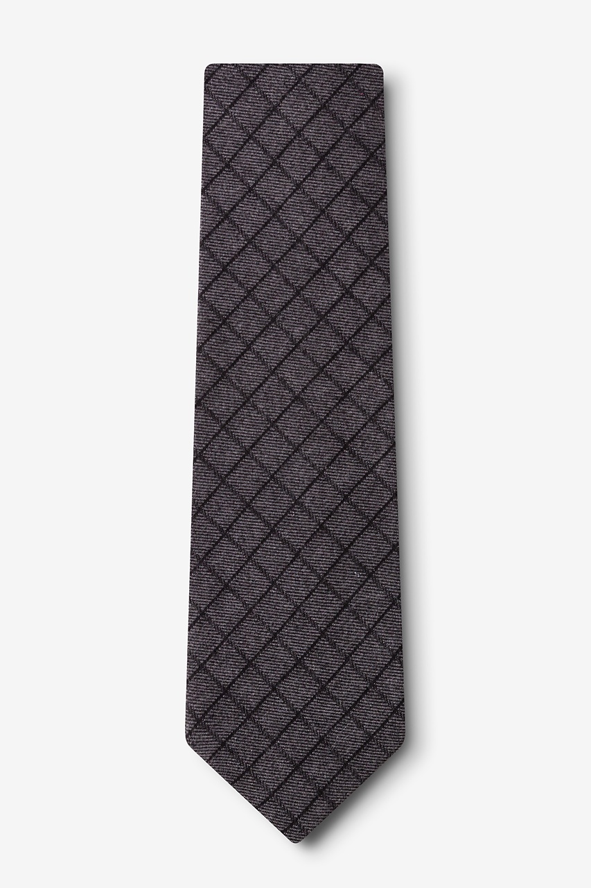 San Luis Charcoal Extra Long Tie Photo (1)