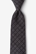 San Luis Charcoal Extra Long Tie Photo (0)