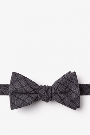 _San Luis Charcoal Self-Tie Bow Tie_