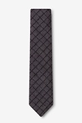 San Luis Charcoal Skinny Tie Photo (1)