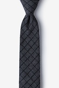 San Luis Charcoal Skinny Tie Photo (0)