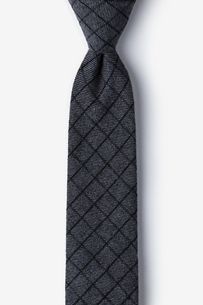 _San Luis Charcoal Skinny Tie_