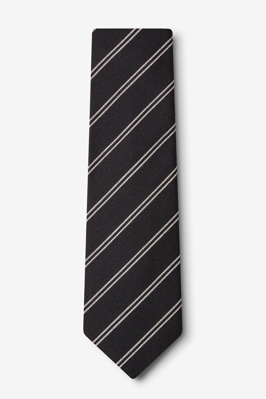 Seagoville Charcoal Extra Long Tie Photo (1)