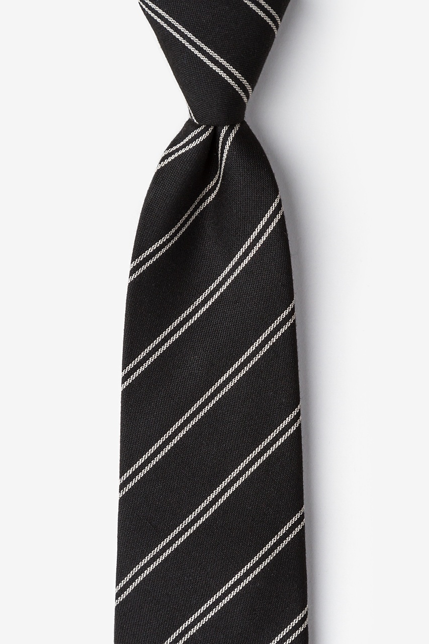 Seagoville Charcoal Extra Long Tie Photo (0)