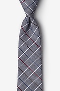 Seattle Charcoal Extra Long Tie Photo (0)