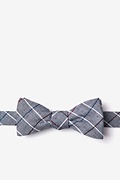 Seattle Charcoal Skinny Bow Tie Photo (0)