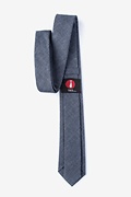 Teague Charcoal Skinny Tie Photo (1)