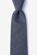 Teague Charcoal Tie Photo (0)