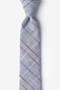 Tom Charcoal Skinny Tie Photo (0)