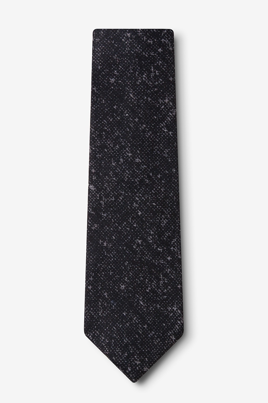 Wilsonville Charcoal Extra Long Tie Photo (1)