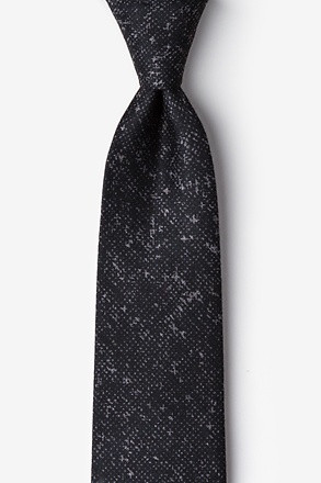 Wilsonville Charcoal Extra Long Tie