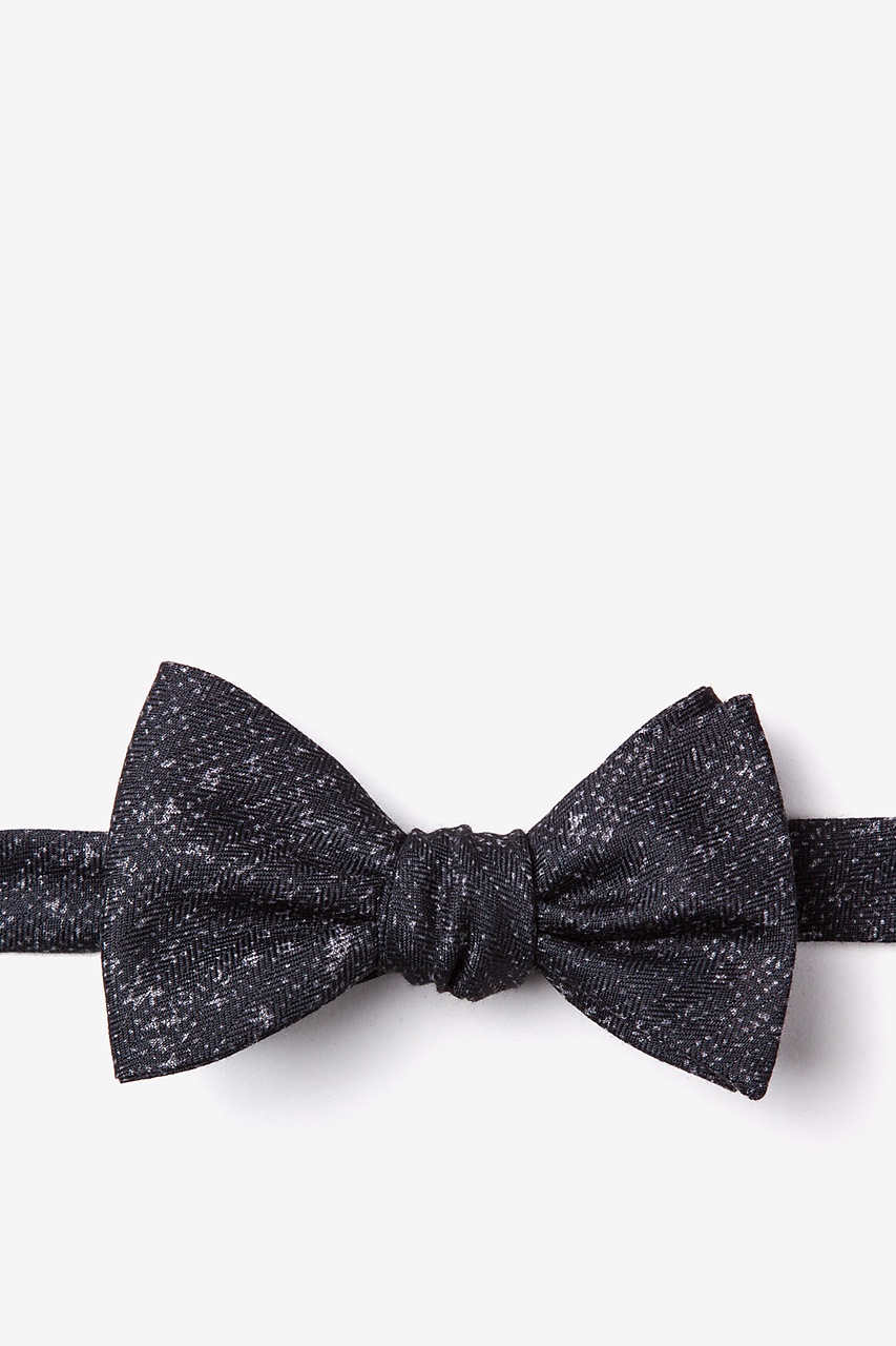 Wilsonville Charcoal Self-Tie Bow Tie Photo (0)