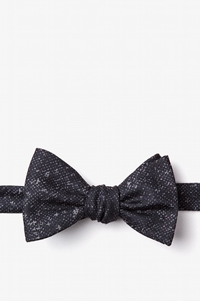 _Wilsonville Charcoal Self-Tie Bow Tie_