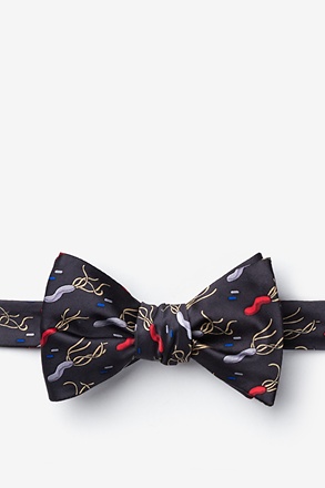 _H. Pylori Charcoal Self-Tie Bow Tie_