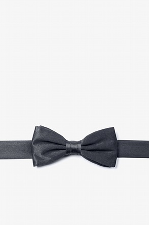 Charcoal Silk Extra Long Tie | Ties.com