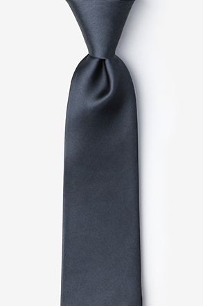 _Charcoal Extra Long Tie_