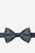 Charcoal Pre-Tied Bow Tie Photo (0)
