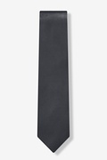 Charcoal Skinny Tie Photo (1)