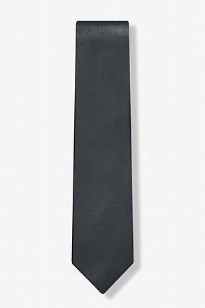 Onyx Microfiber Onyx Skinny Tie