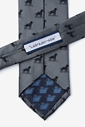 Labrador Charcoal Tie Photo (2)