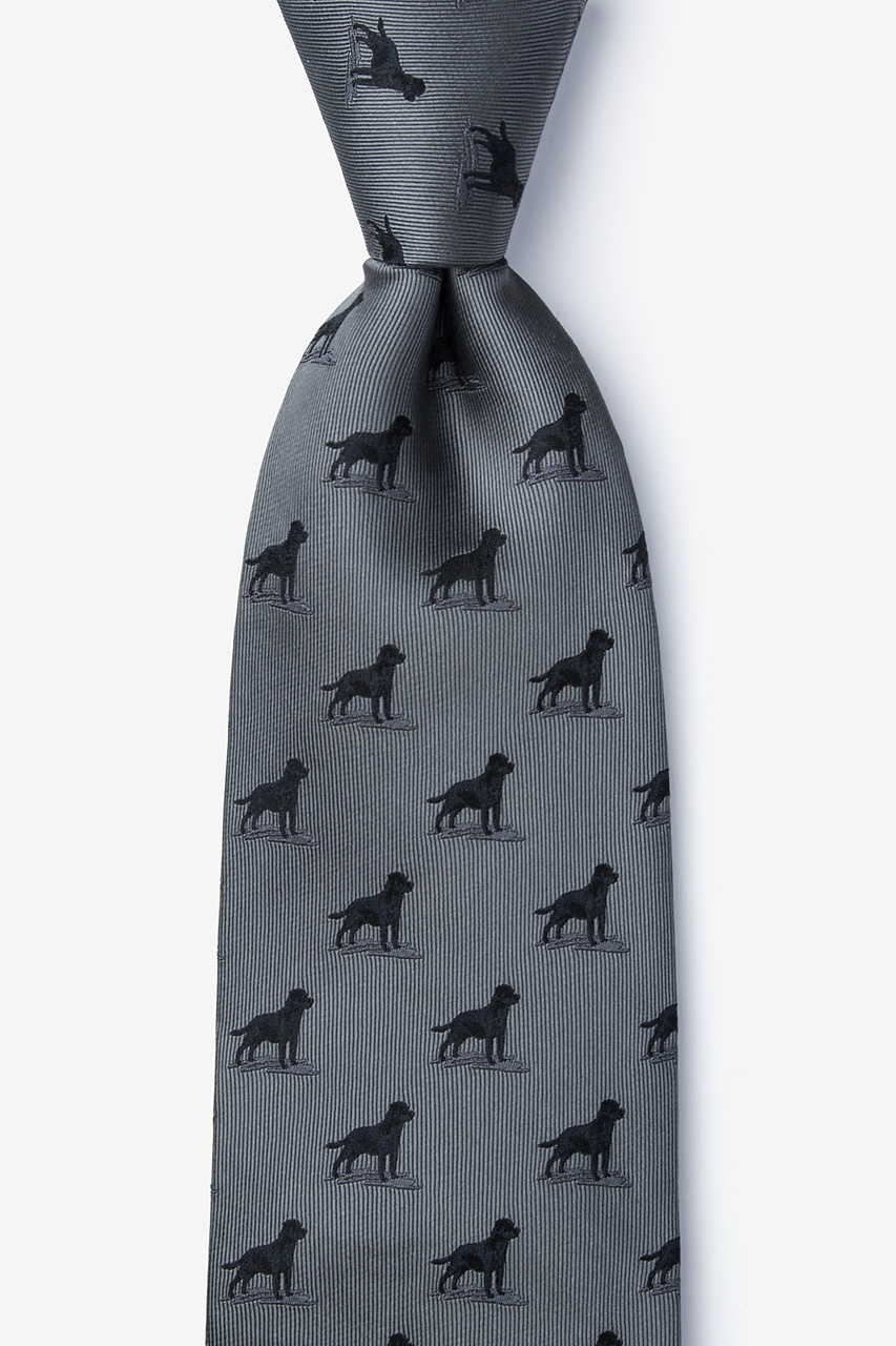 Labrador Charcoal Tie Photo (0)