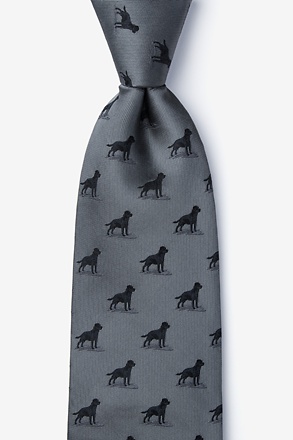 _Labrador Charcoal Tie_