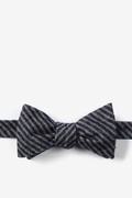 Briggs Charcoal Self-Tie Bow Tie Photo (0)