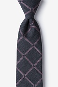 Charcoal Turin Square Tie Photo (0)