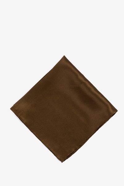 Chestnut Silk Chestnut Pocket Square