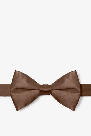 Chestnut Pre-Tied Bow Tie