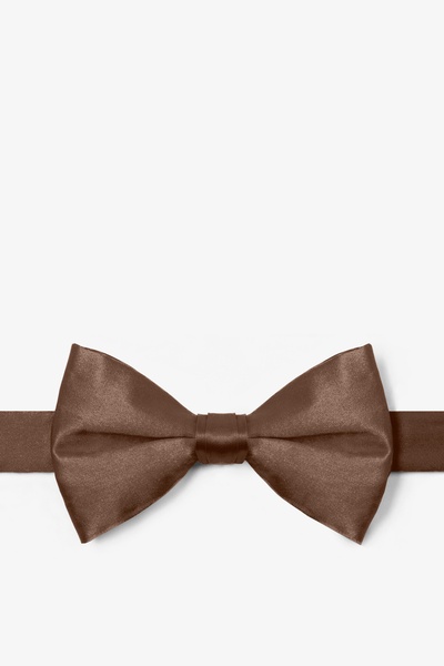 Chestnut Silk Chestnut Pre-Tied Bow Tie
