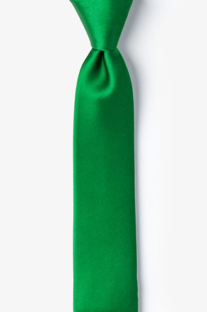 _Christmas Green 2.25" Skinny Tie_