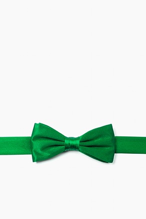 _Christmas Green Bow Tie For Boys_