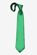 Christmas Green Extra Long Tie Photo (3)