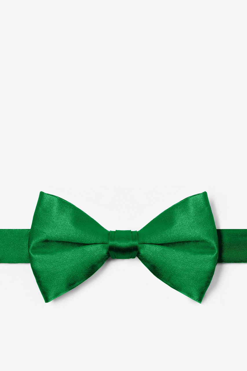 Christmas Green Pre-Tied Bow Tie Photo (0)